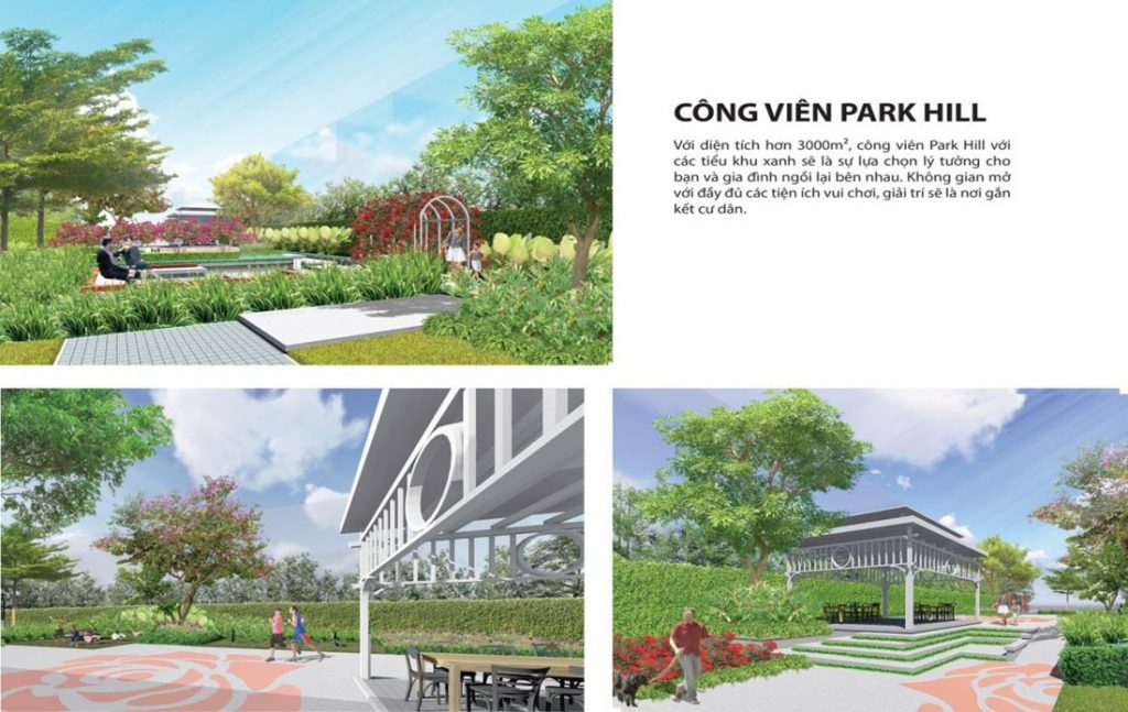 Tiện ích công viên Dự án Tây Nam Center