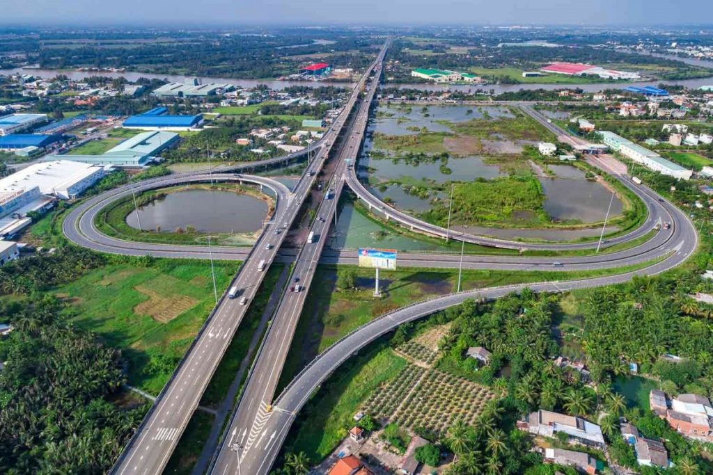 Hạ tầng cơ sở giao thông tuyệt vời của huyện Đức Hòa tỉnh Long An