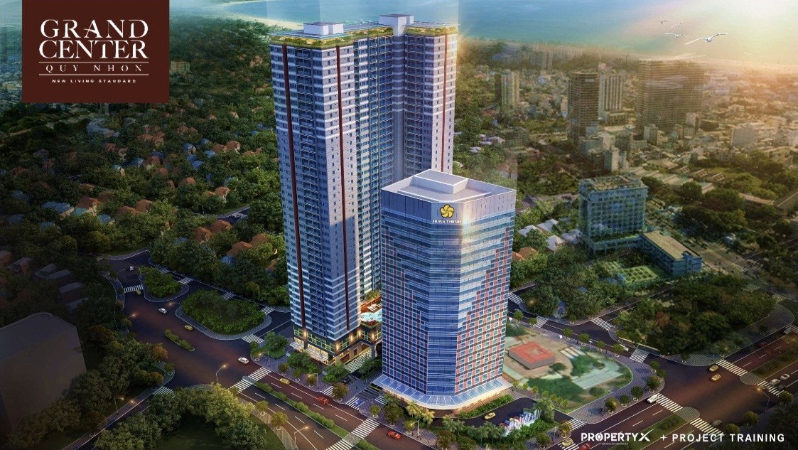Phối cảnh căn hộ Grand Center Quy Nhơn