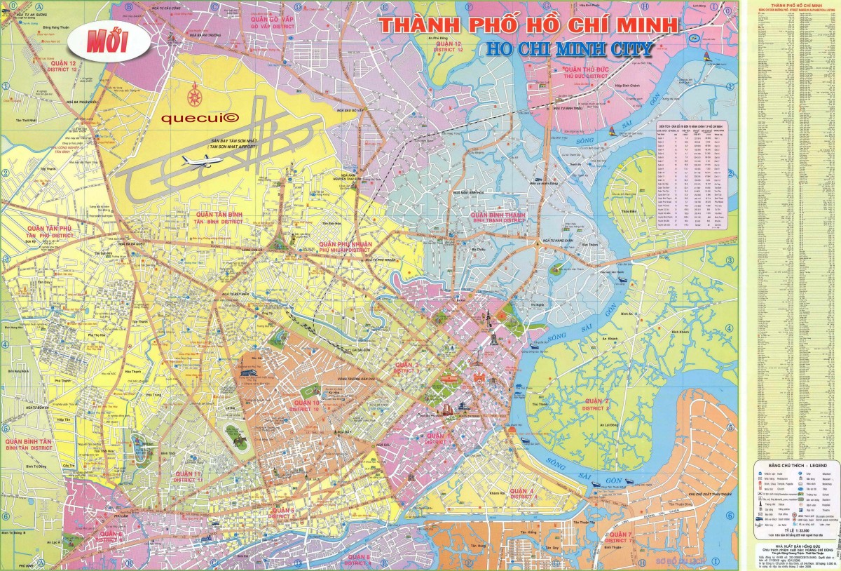 Bản đồ giao thông TPHCM