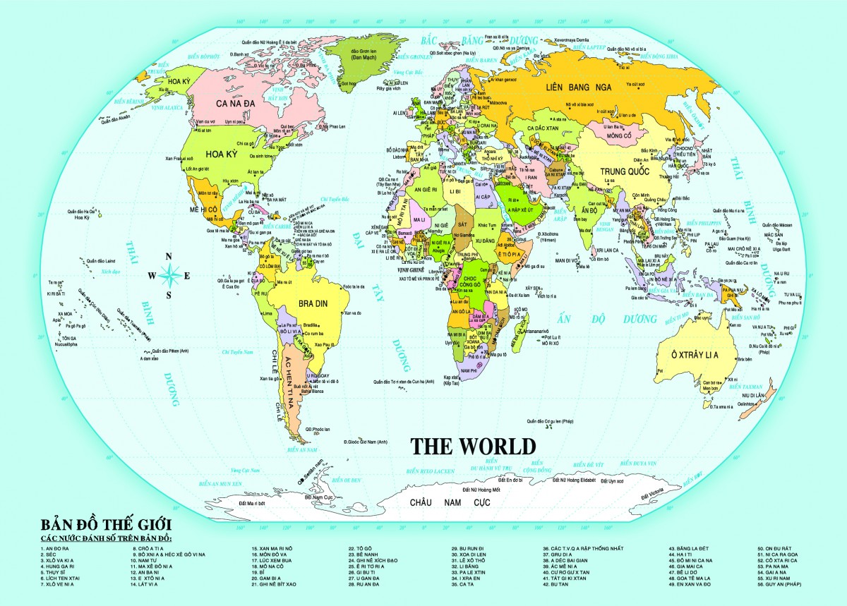 Hướng dẫn bản đồ 3d thế giới đơn giản mà đẹp