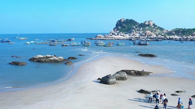 Du lịch biển tại Bình Thuận đang phát triển