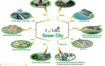 Tiện ích ngoại khu dự án Lavilla Green City Tân An