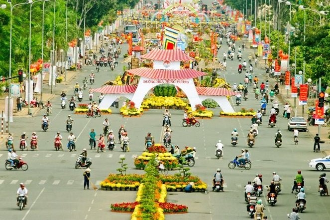 Vị trí của tỉnh Tiền Giang