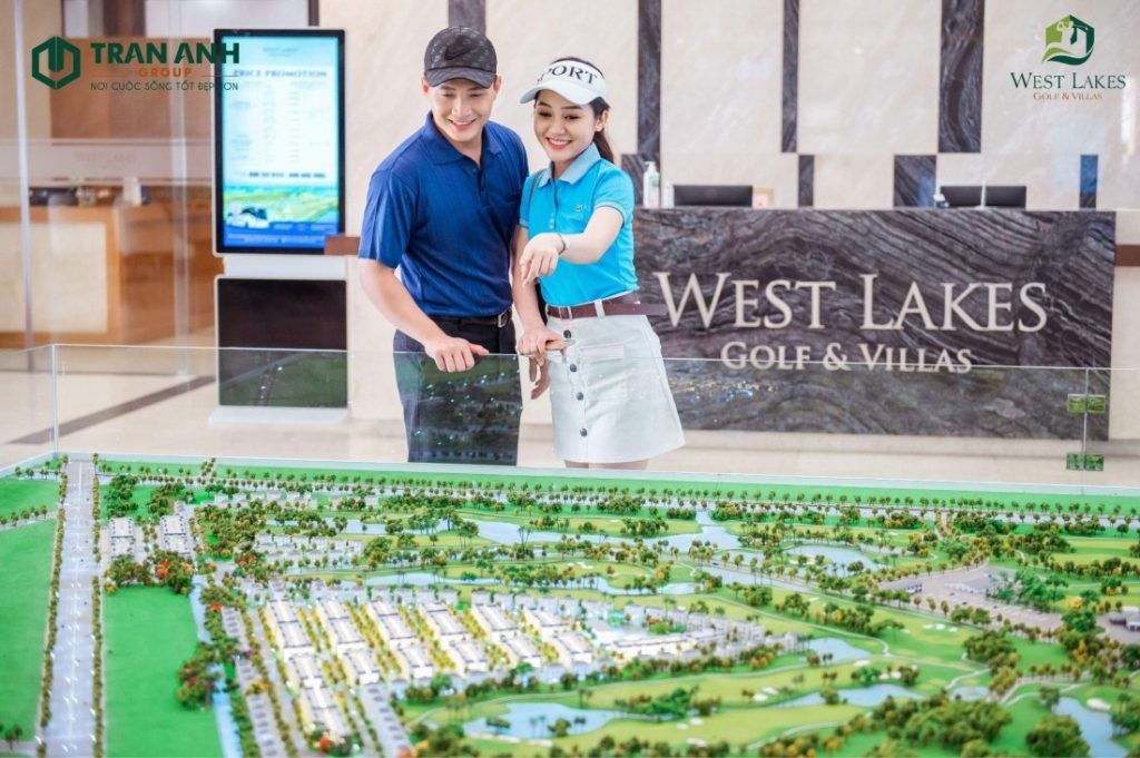 Tiện ích ngoại khu bất động sản West Lakes Golf & Villas