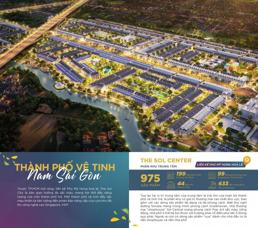 The Sol City với quy mô lớn