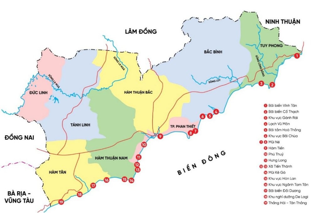 Bản đồ quy hoạch Bình Thuận: Tìm hiểu kế hoạch dài hạn cho tương lai Bình Thuận với bản đồ quy hoạch. Giúp cho việc định hình và định hướng phát triển của tỉnh một cách dễ dàng hơn với sự hiển thị chi tiết và rõ ràng về đất đai và cơ sở hạ tầng.