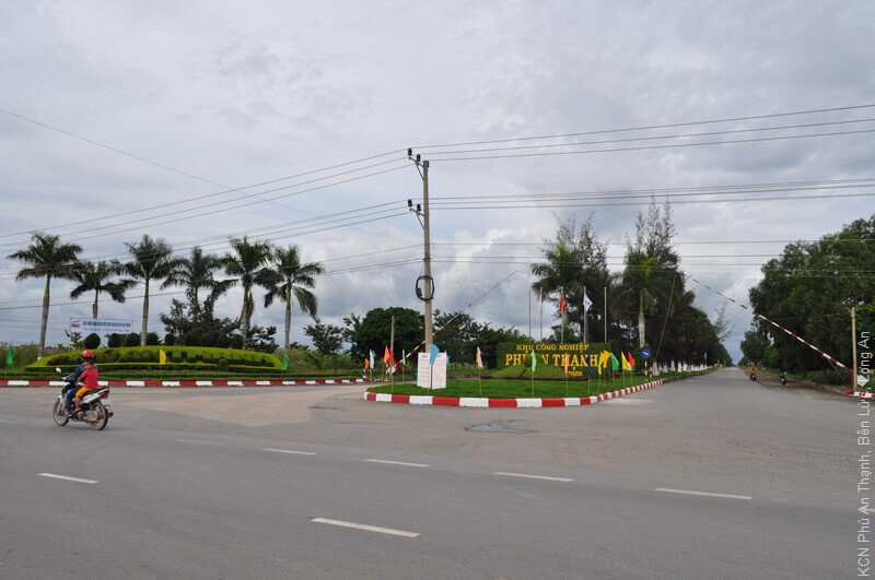 Quy mô KCN Phú An Thạnh Industrial Park Long An 