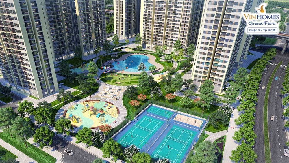 Tiện ích tại khu đại đô thị Vinhome Grand Park Quận 9