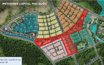 Khu vực (màu đỏ) sẽ được liên doanh Tân Á Đại Thành – Daewoo E&C quy hoạch phát triển trong thời gian tới.