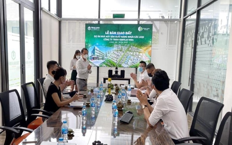 Lễ bàn giao đất KCN Trần Anh Tân Phú năm 2021