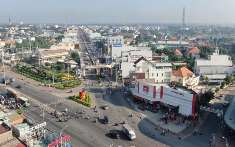 Thị trấn Bến Lức - Long An - Dự án Long Phú Bên Lức