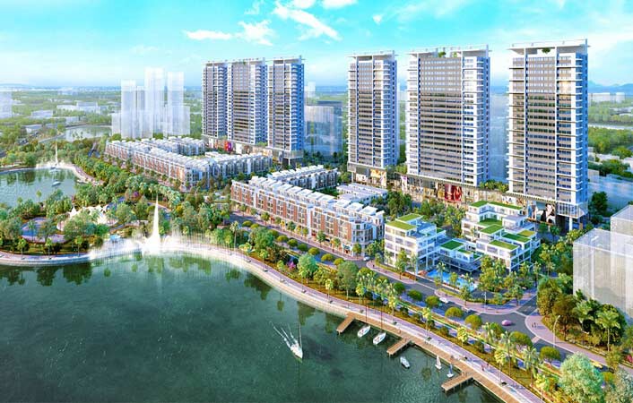 Tiện ích dự án Khai Sơn City với quần thể 180ha