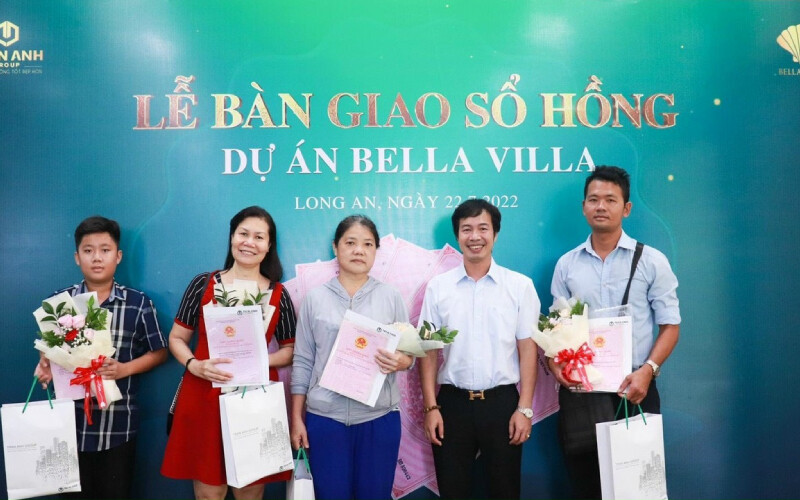 Trần Anh Group tổ chức Lễ bàn giao sổ hồng cho cư dân Bella Villa