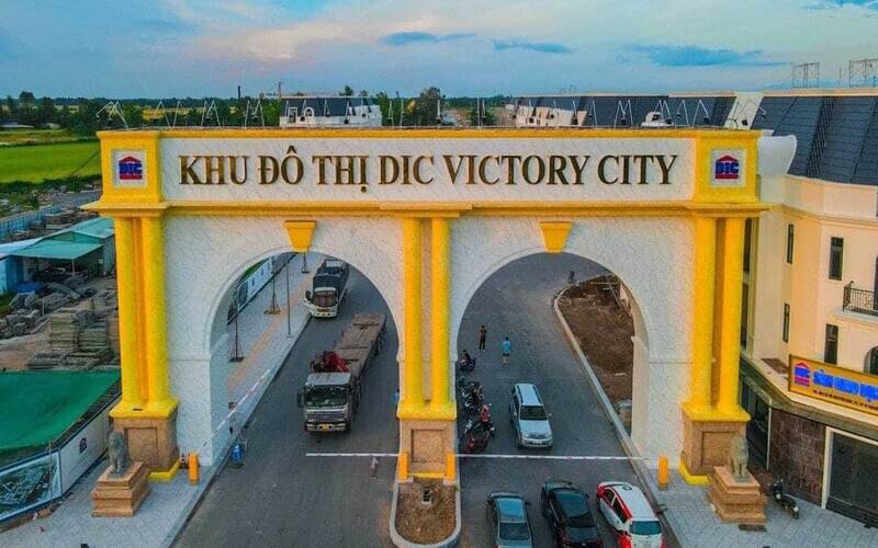 Hình ảnh thực tế dự án DIC VIctory City Hậu Giang