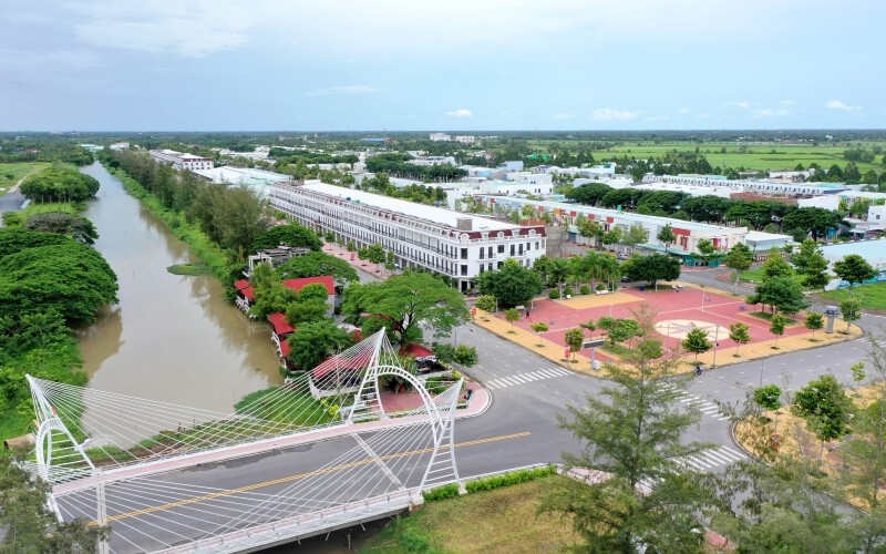 Hình ảnh thực tế dự án Mekong Centre Sóc Trăng