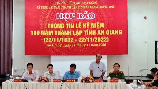 Ông Trương Bá Trạng - Phó Giám đốc Sở Văn hóa, Thể thao và Du lịch tỉnh An Giang thông tin