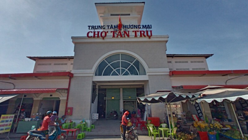 Tiện ích Chợ Tân Trụ dự án Sài Gòn Town Long An