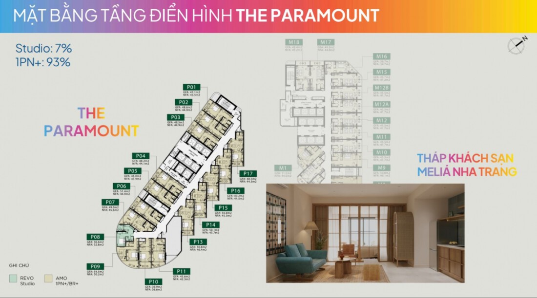 Mặt bằng dự án quần thể nghỉ dưỡng Libera Nha Trang