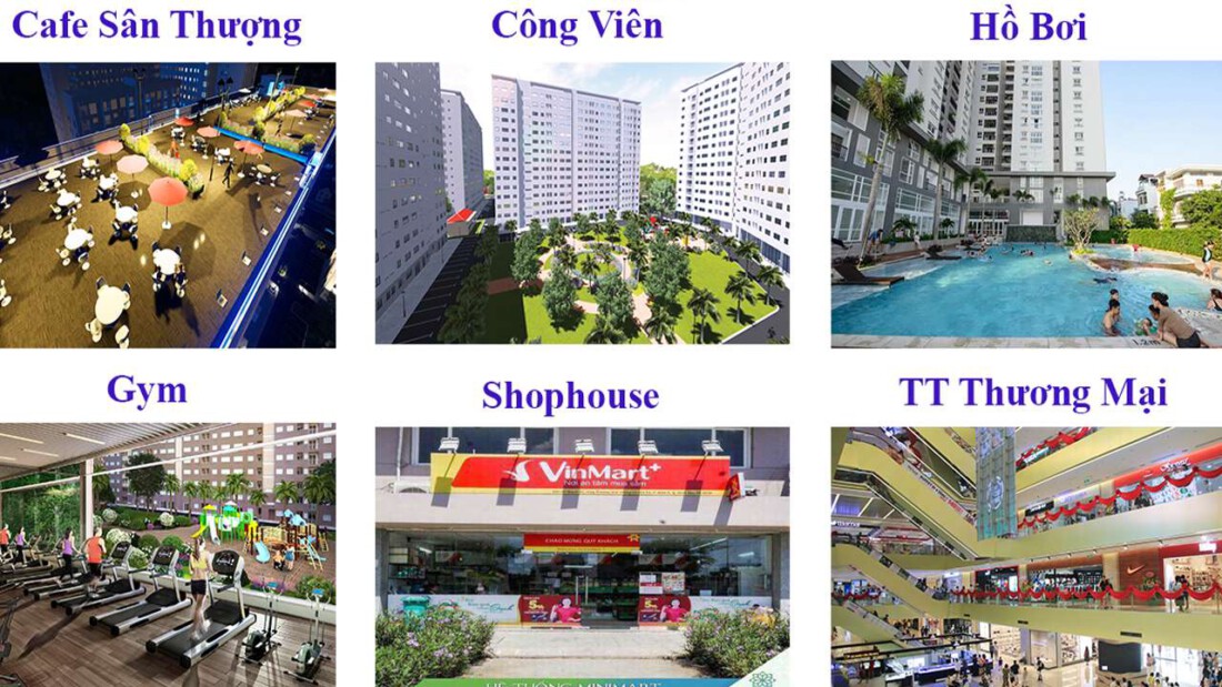 Tiện ích dự án Green Town BÌnh Tân