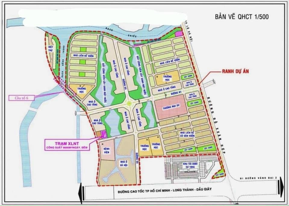 Mặt bằng siêu dự án The Global City Thủ Đức