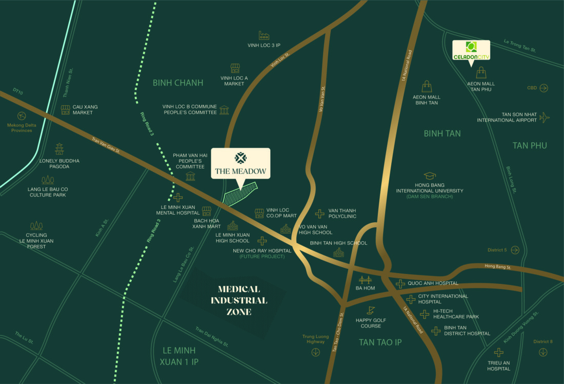 The Meadow - Location Map - 22042024