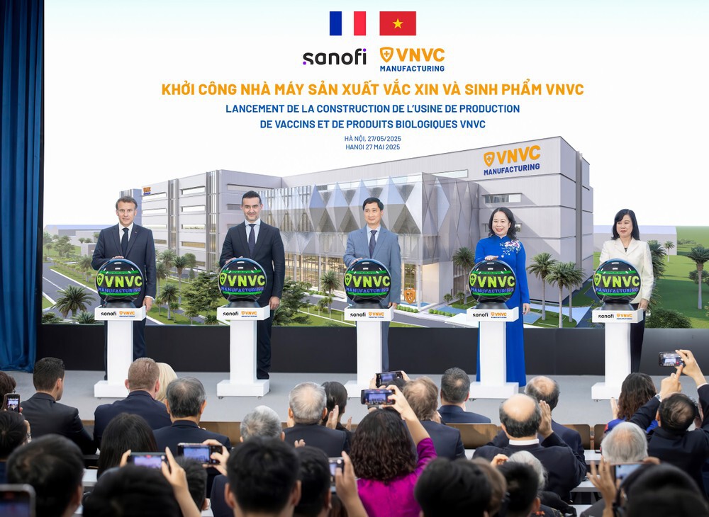 khởi công Nhà máy Vắc xin và Sinh phẩm VNVC 1
