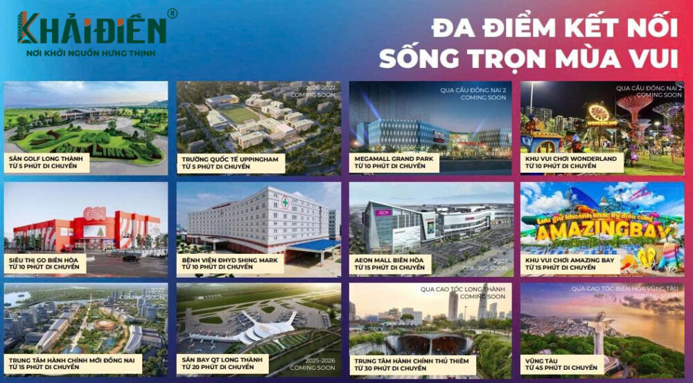 Izumi City là nơi kết nối đa điểm tiện ích