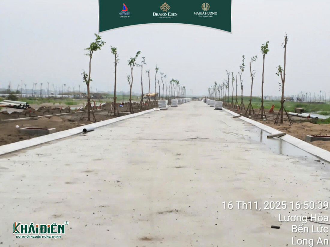 Tiến độ KDC Dragon Eden - Mai Bá Hương - Chủ đầu tư Tân Đô Land