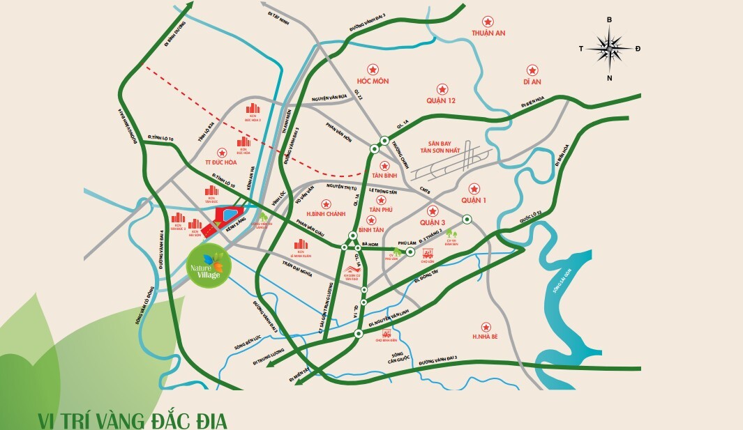 Dự án có giá đất vẫn còn “mềm” so với các dự án đất nền Long An khác và khu Tây TP.HCM